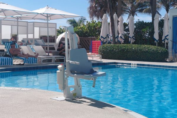 Commercial Hotel Pool Lifts Sales Installation Orlando Tampa Miami Florida Georgia