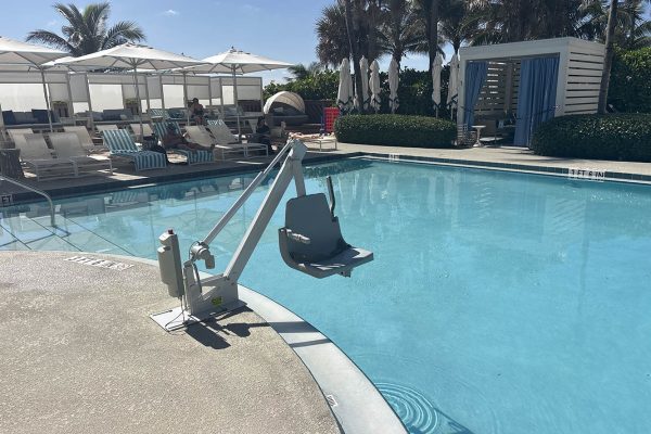 Commercial Hotel Pool Lifts Sales Installation Orlando Tampa Miami Florida Georgia